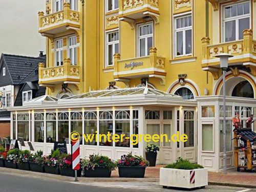 Englische / viktorianische Wintergärten vom Profi für die Gastronomie